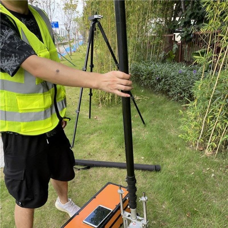 Glossy Black High Quality Carbon Fiber Inspection Pole